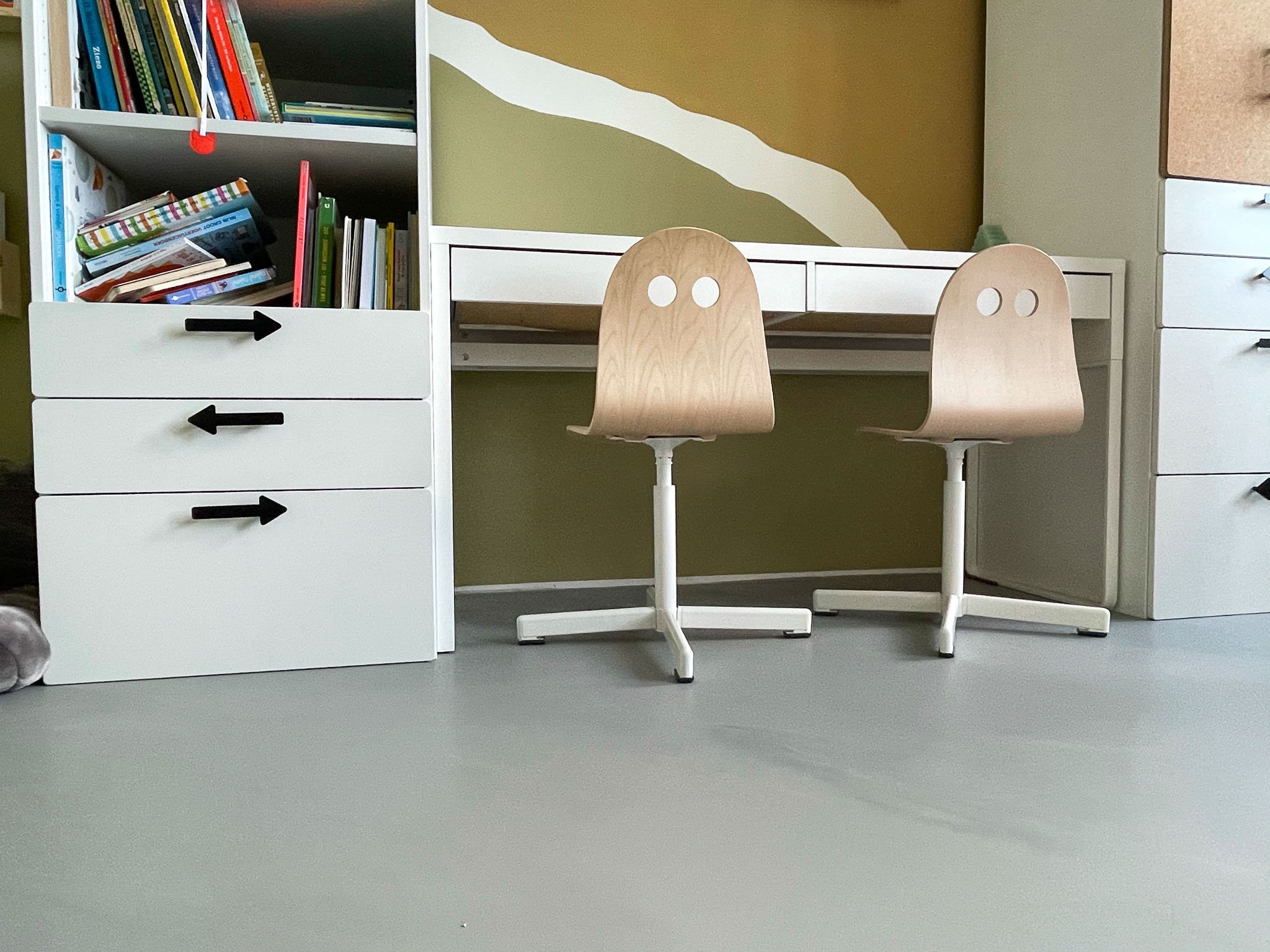 Liquid design Smitfloor Geldrop- vloer op kinderkamer