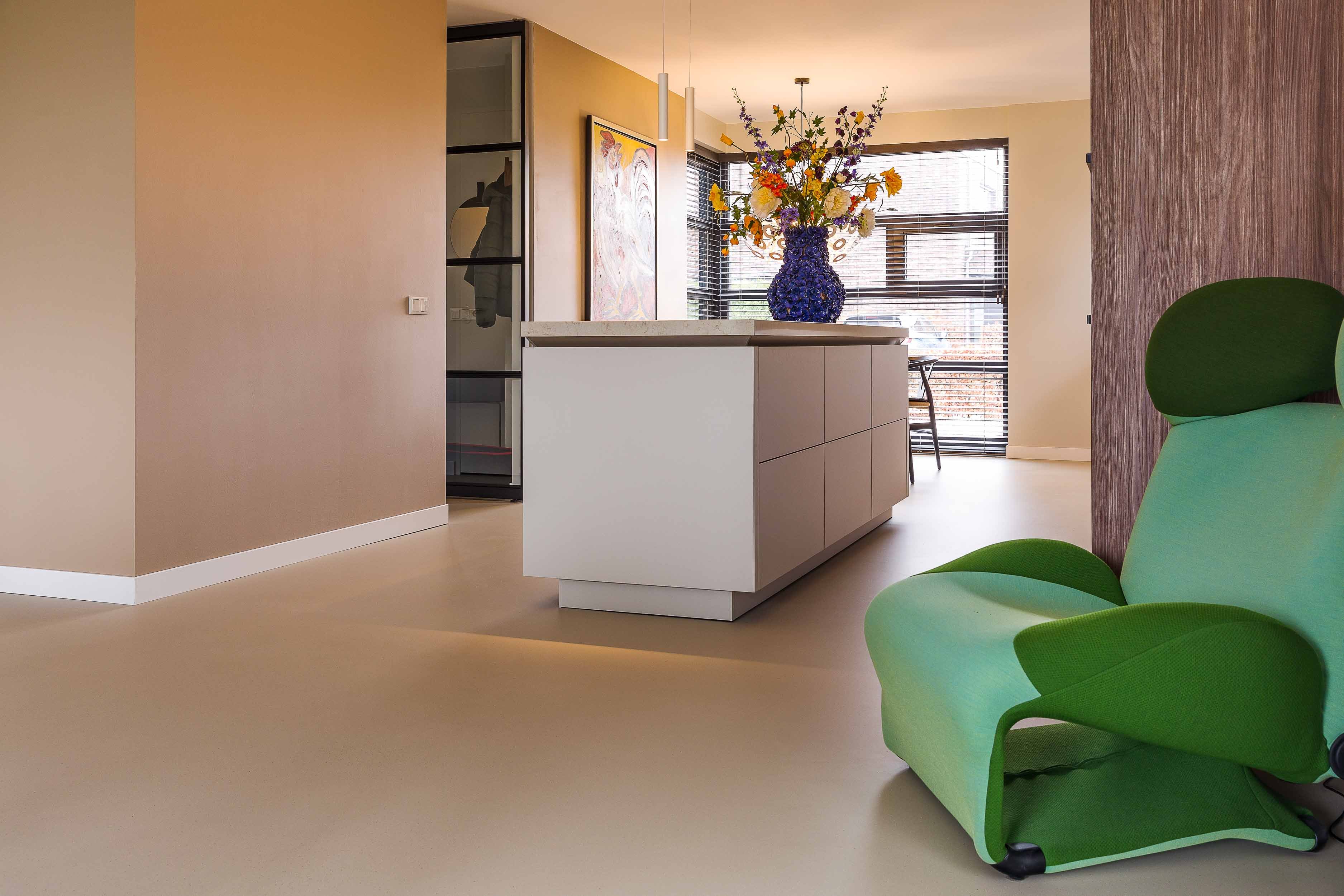 Micro Terrazzo Smitfloor Geldrop Terrazzo keukenvloer