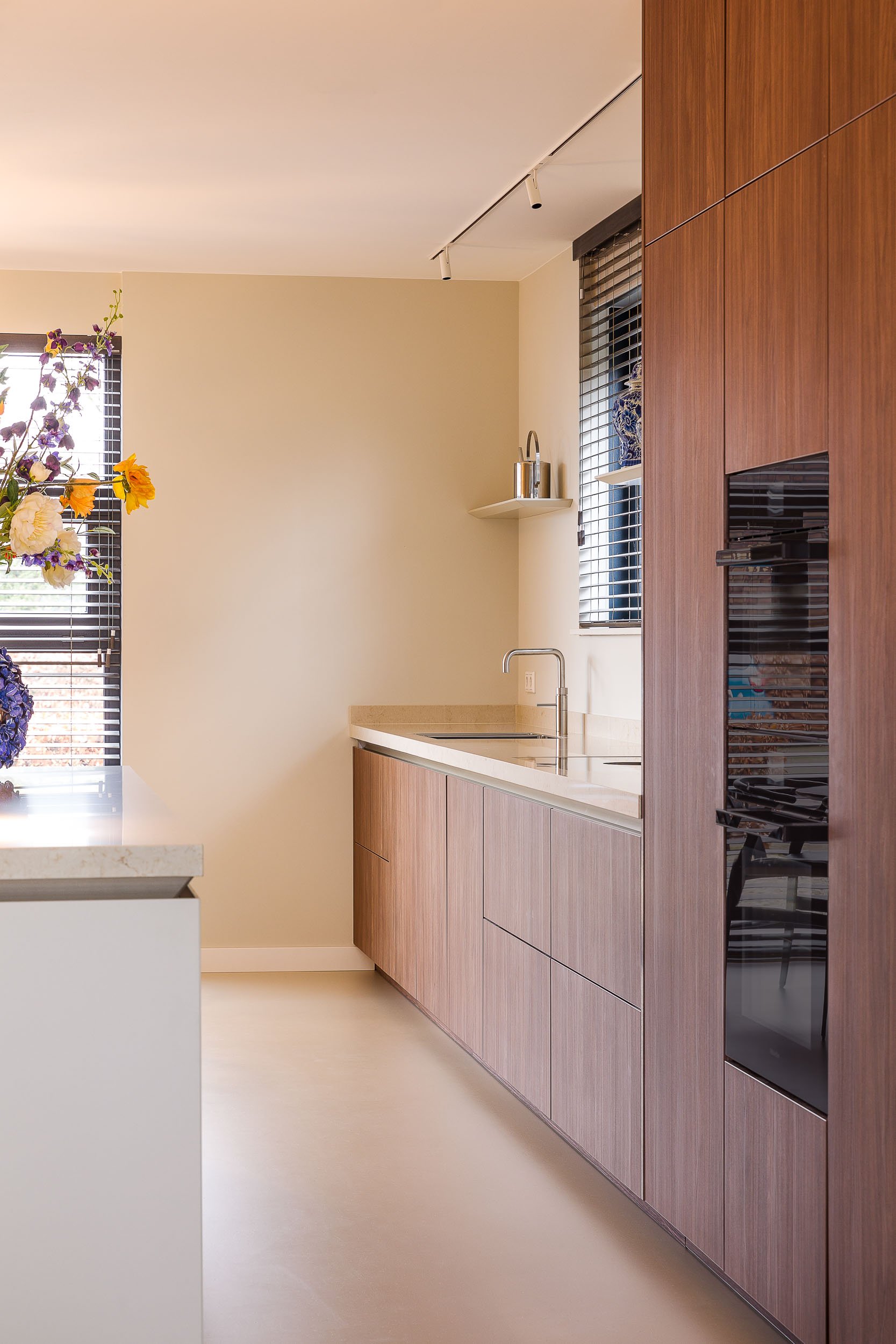 Micro Terrazzo Smitfloor Geldrop Terrazzo vloer in keuken