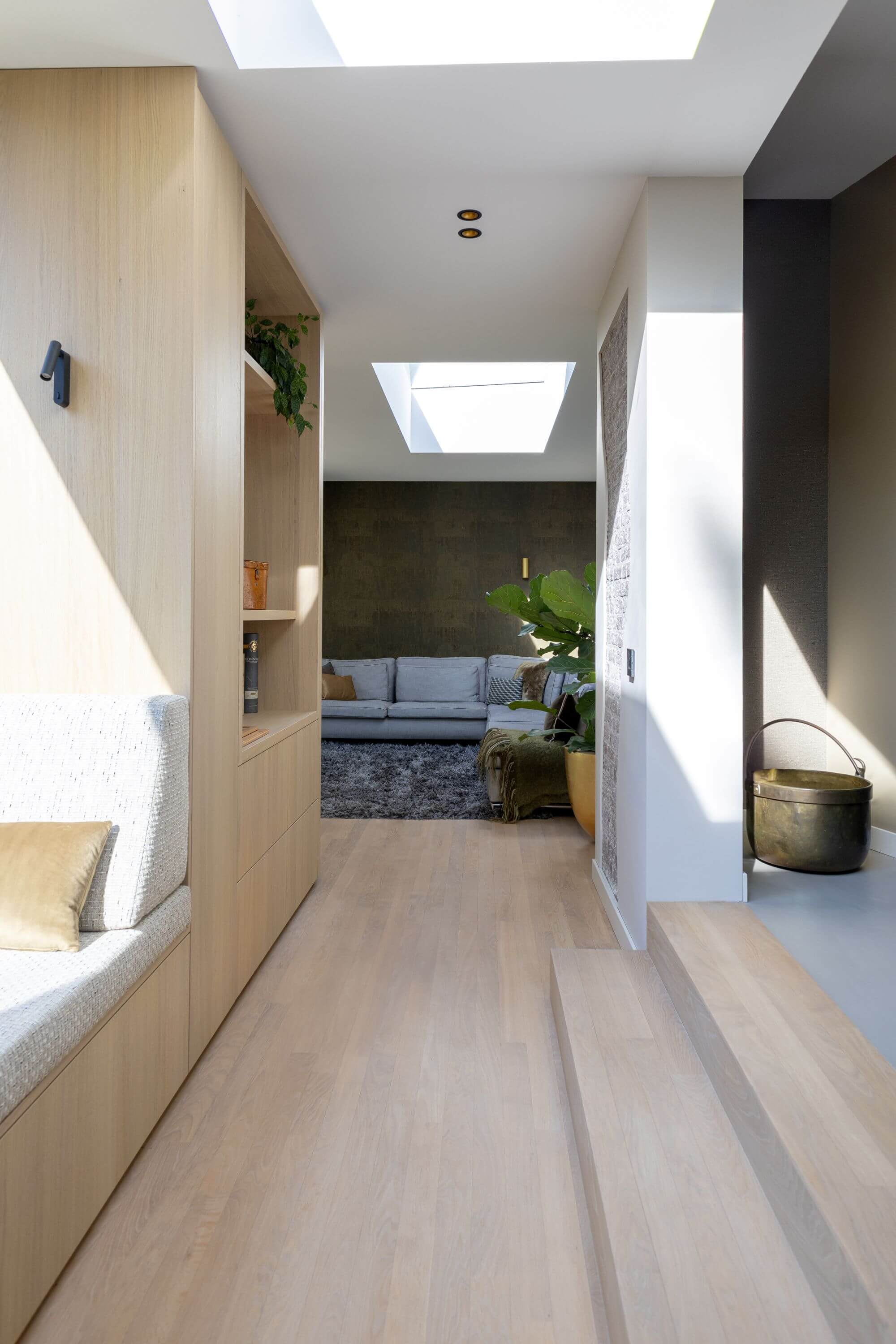 Beton cire gietvloer - jaren 50 woing - waalre 4