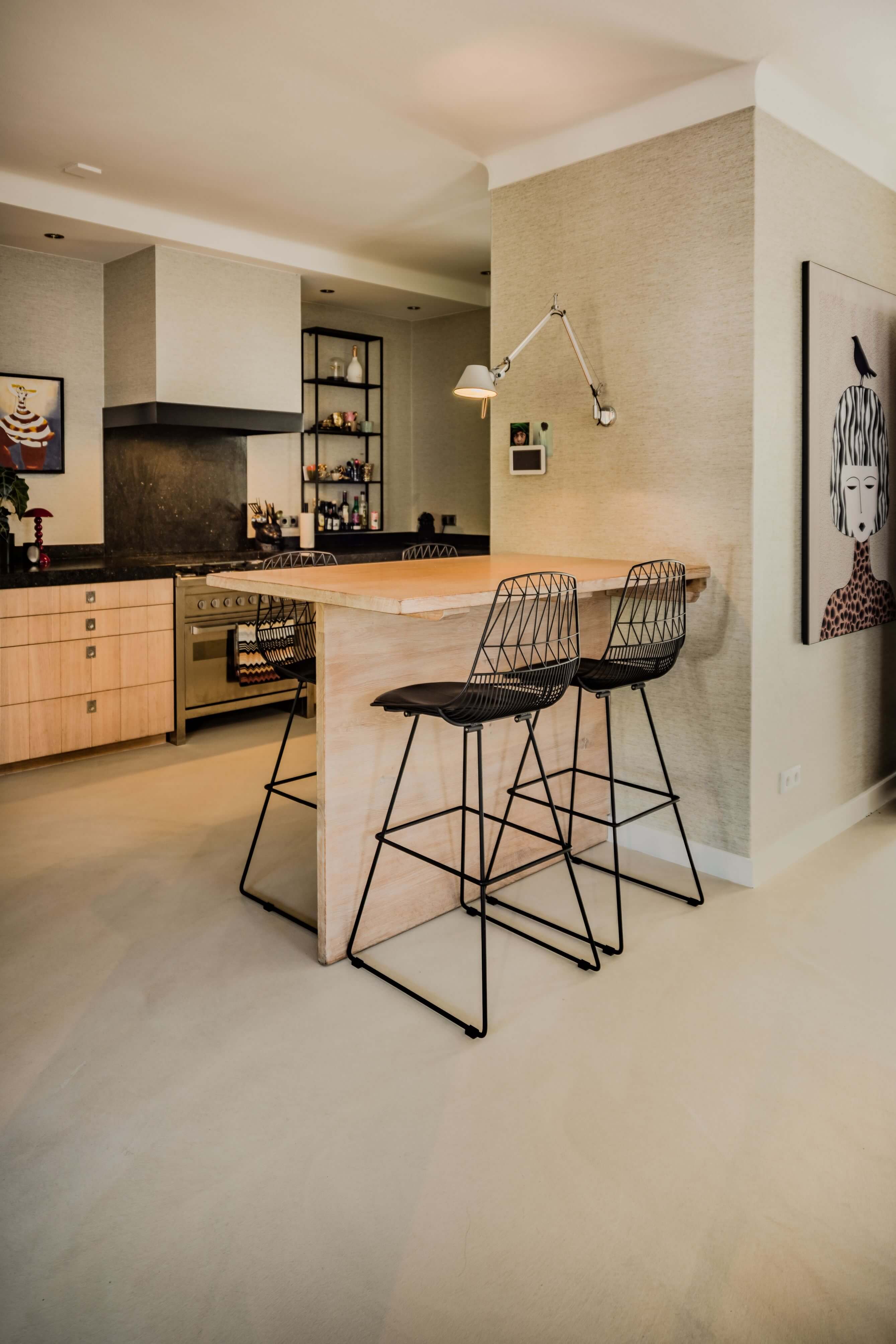 SmitFloor - Lavasteen gietvloer - keuken