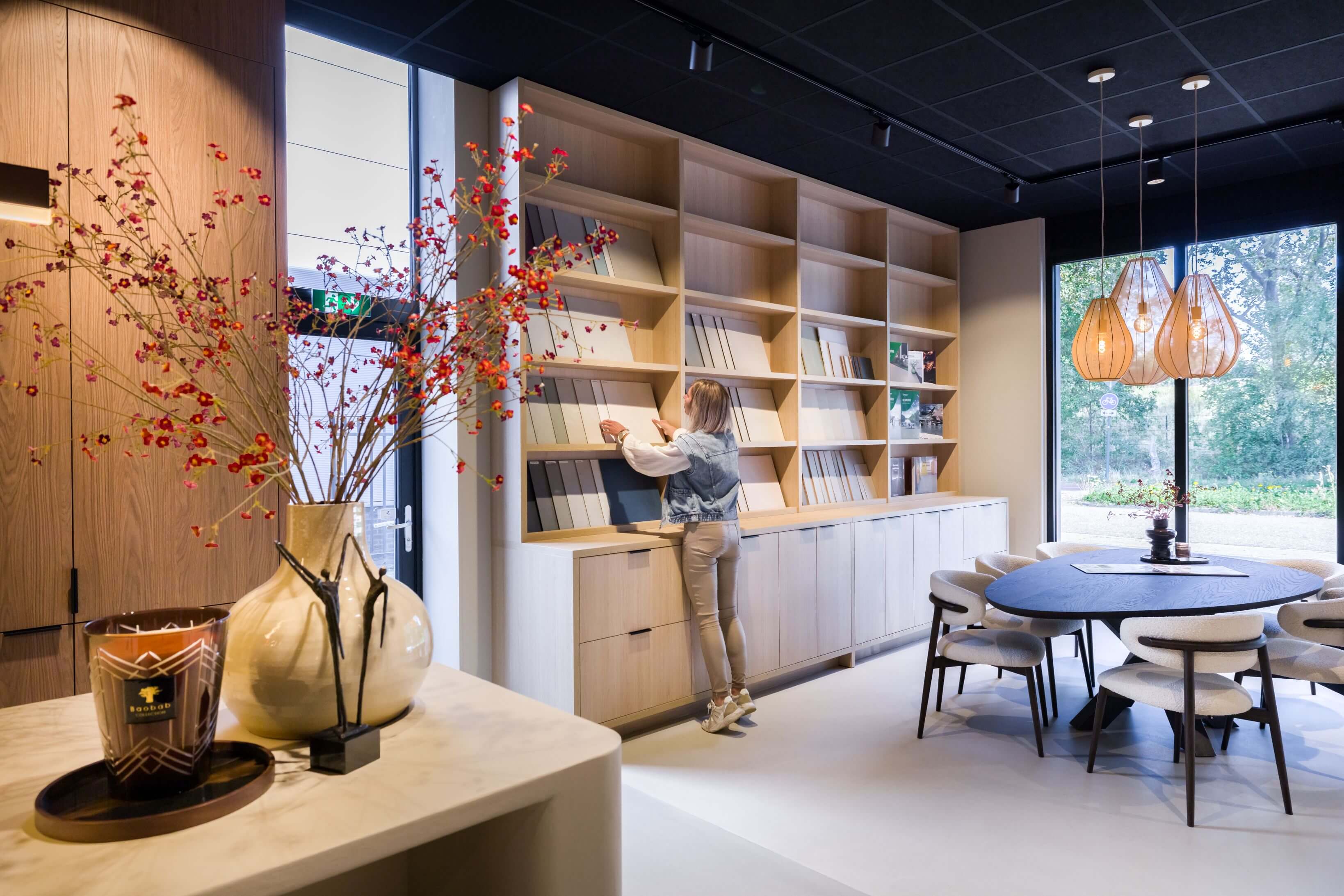 Showroom SmitFloor Geldrop 100 kleuren in showroom