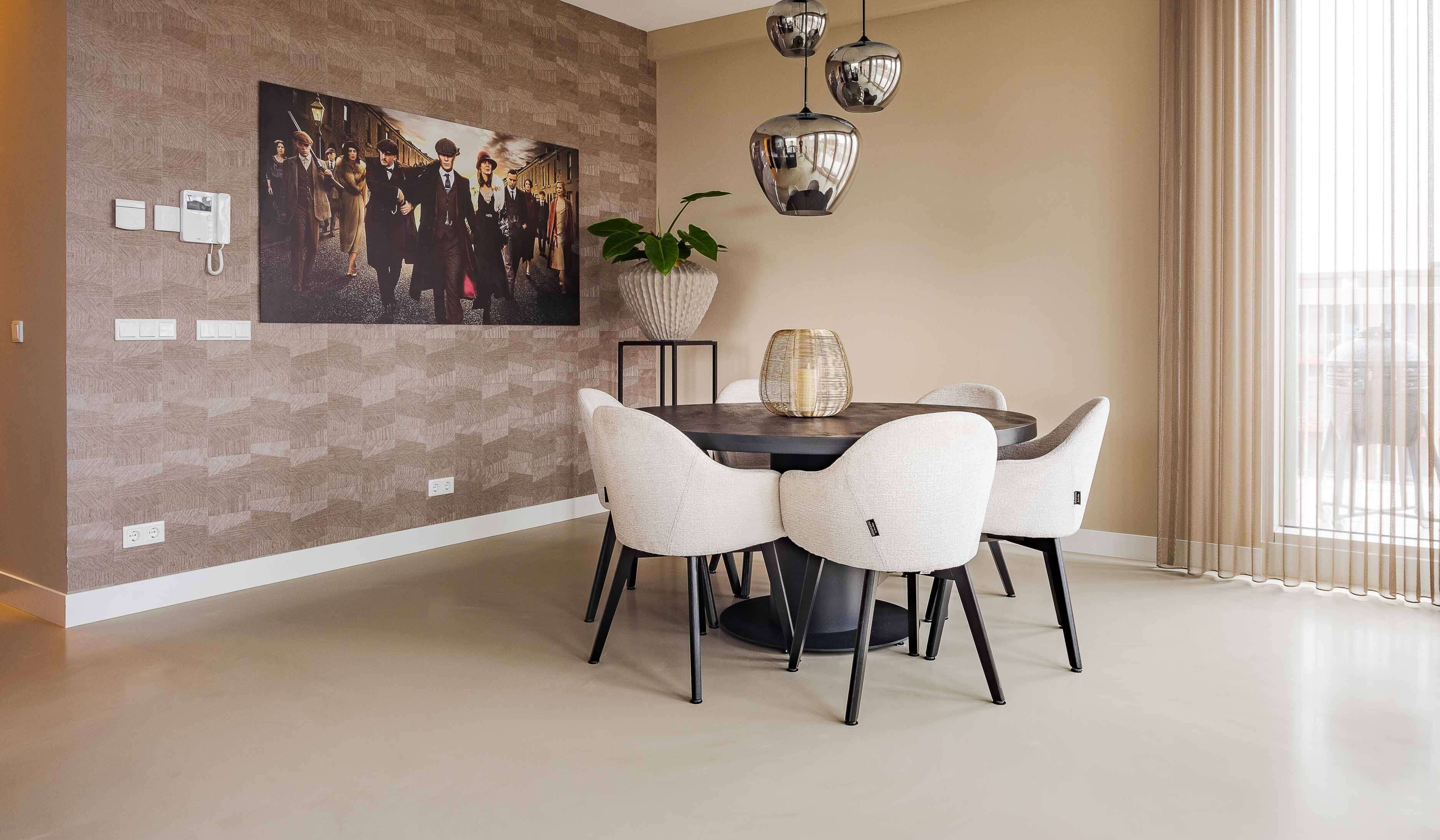 PU Gietvloer Smitfloor Geldrop- in woonkamer