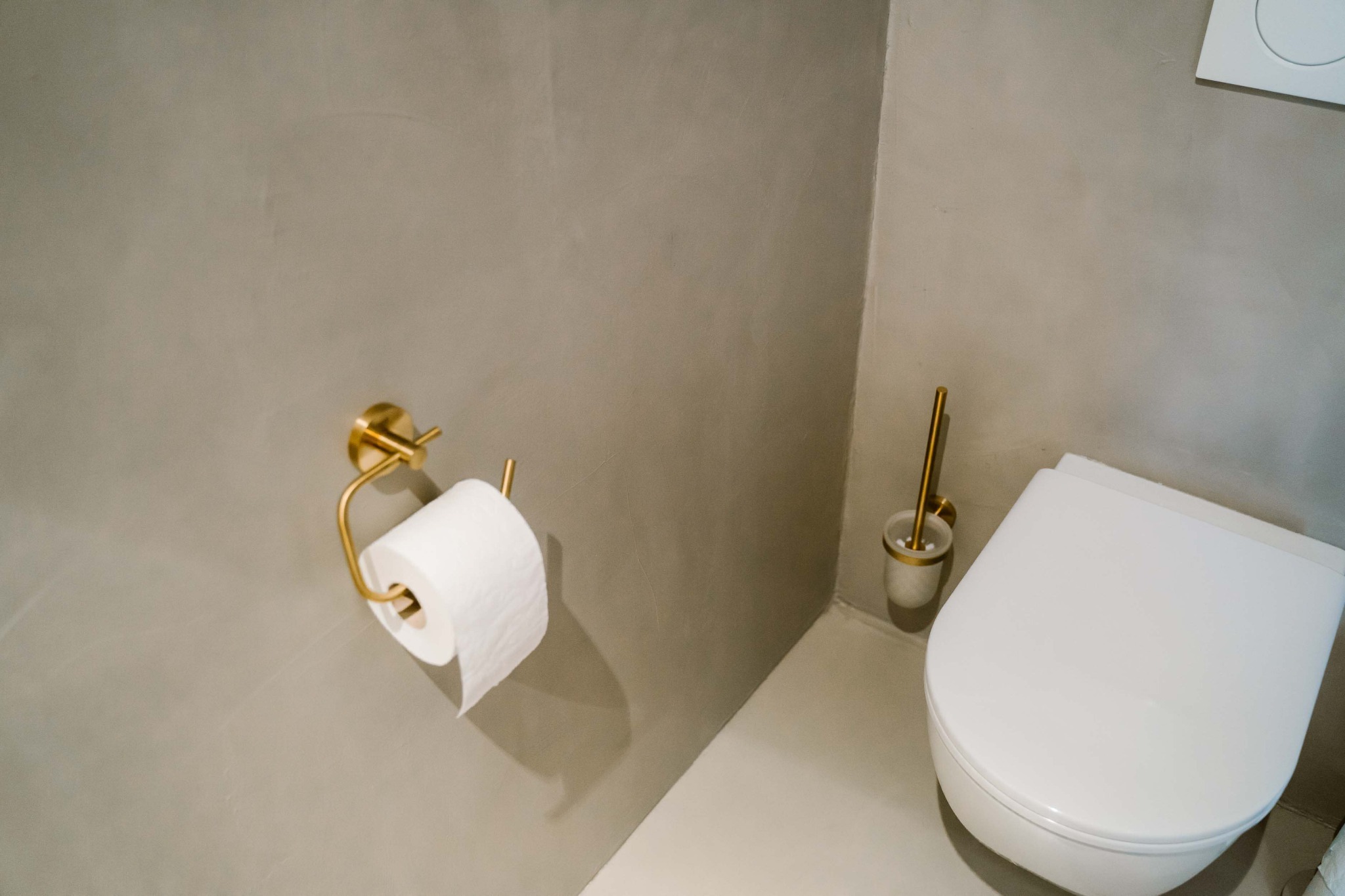 Beton Cire Smitfloor Geldrop Duurzame beton cire vloer in badkamer voor luxe uitstraling
